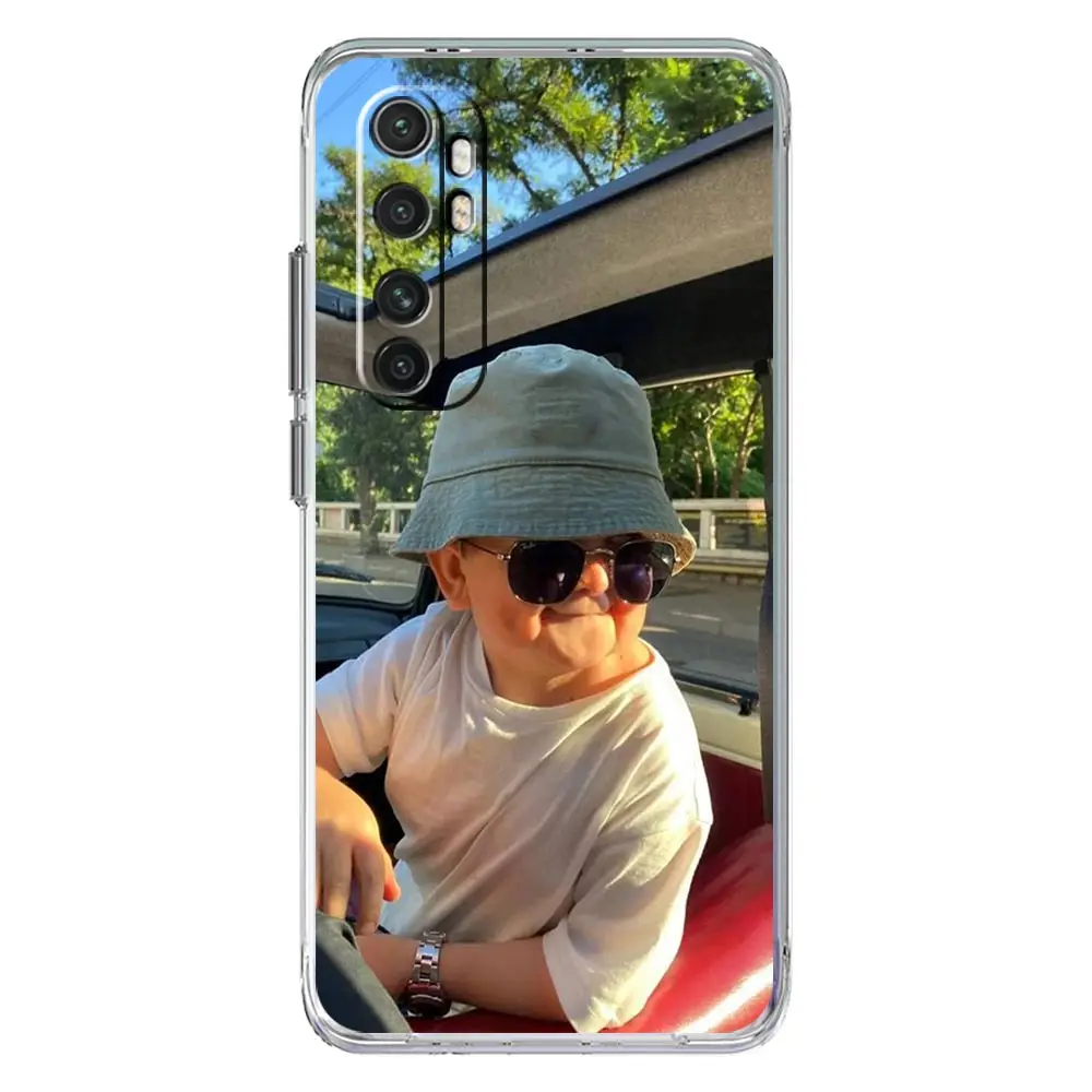 Clear Phone Case with Funny Hasbulla Design