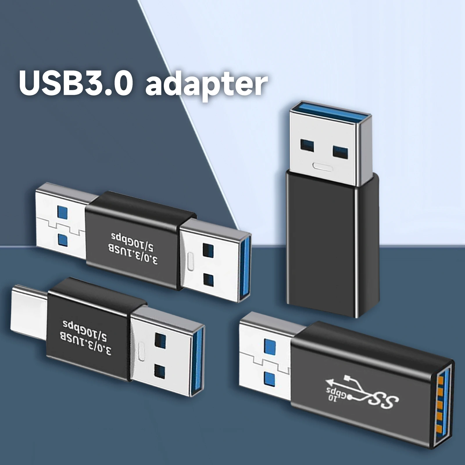 12개 USB-C to USB 3.0 암-암, 수-수, 암-수 어댑터 노트북용 OTG 안드로이드 폰 태블릿 오피스용
