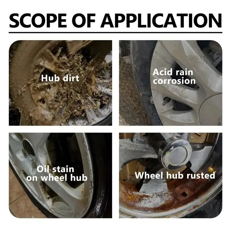 Tire Coating Spray High Gloss Hydrophobic Sealant Wax Car Wheel Polishing Brightener Auto Care Re-Black Tire Refurbishing Agent car tire wax,tire polishing paste