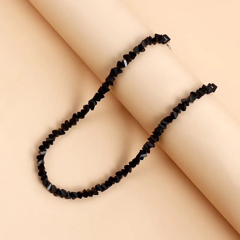 Colar de corrente com contas para mulher joia elegante_voghion.com