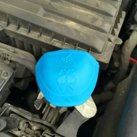 6V0955485 6V0 955 485 Wiper Washer Fluid Reservoir Tank Bottle Cover Cap Lid Plastic Blue for Audi for VW, SKODA 1