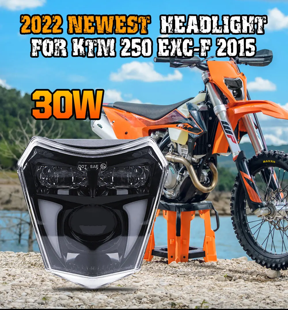 Motorcycle Headlights Motocross Enduro KTM Headlight For KTM EXC XCW XC SX-F XC-