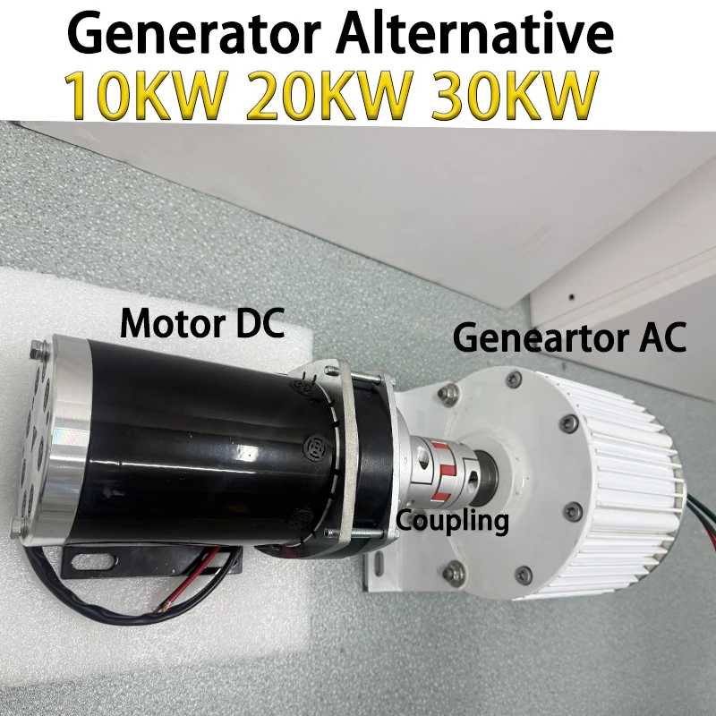 Gearless Permanent Magnet Generator Used for Wind Turbines and Water Turbines Low Speed 300rpm 20000W 30000W 12V 24V 48V 380V