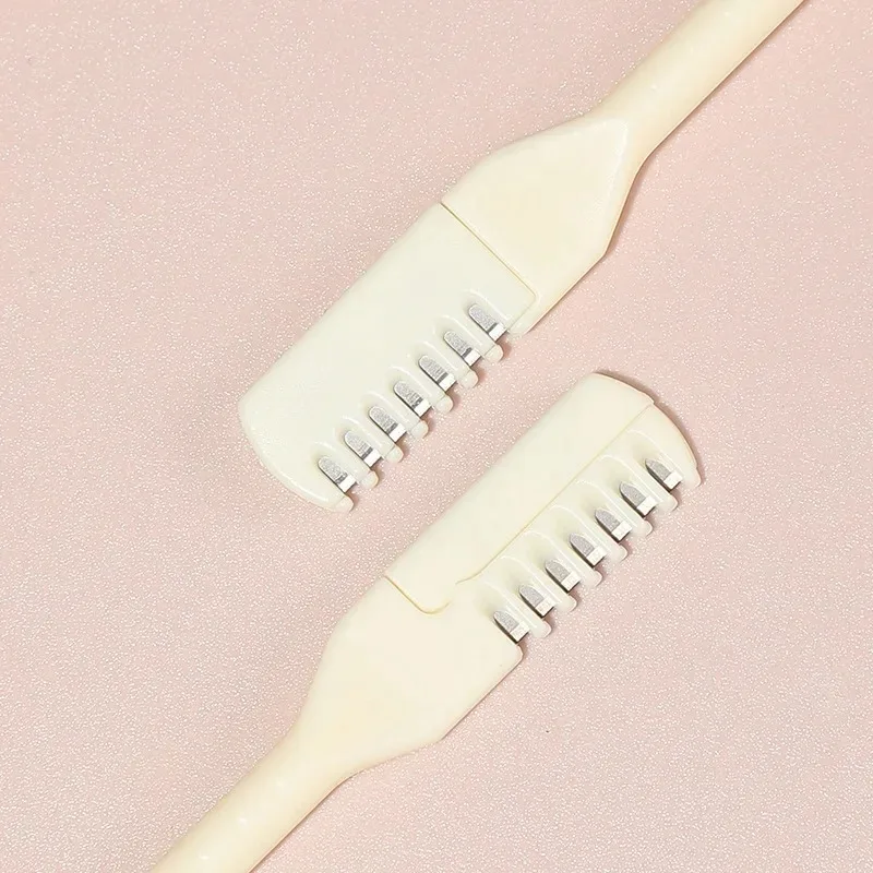 360 °   남성용 회전식 코털 트리머, 무통 수동 눈썹 및 얼굴 관리 도구, 저자극성 스테인리스 스틸 트리머