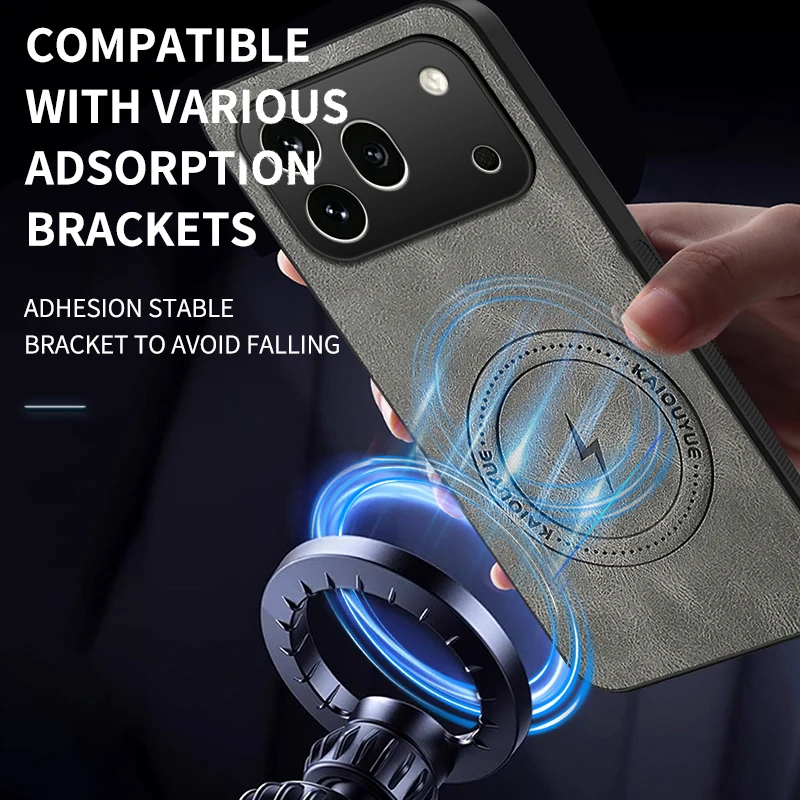 Luxury Shockproof PU Leather Phone Case - Soft Back Cover with Skin Feel