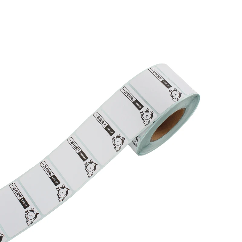 맞춤형 공장 직판 가격 자가 접착 라벨 열전사 용지 인쇄 롤 라벨 원형 스티커 포장 라벨