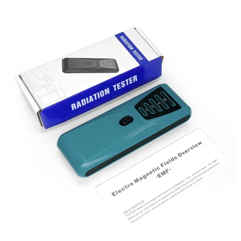 EMF Meter, Battery Operated Electromagnetic Field Radiation Detectors Handhelds EMF Detectors for Home Inspections