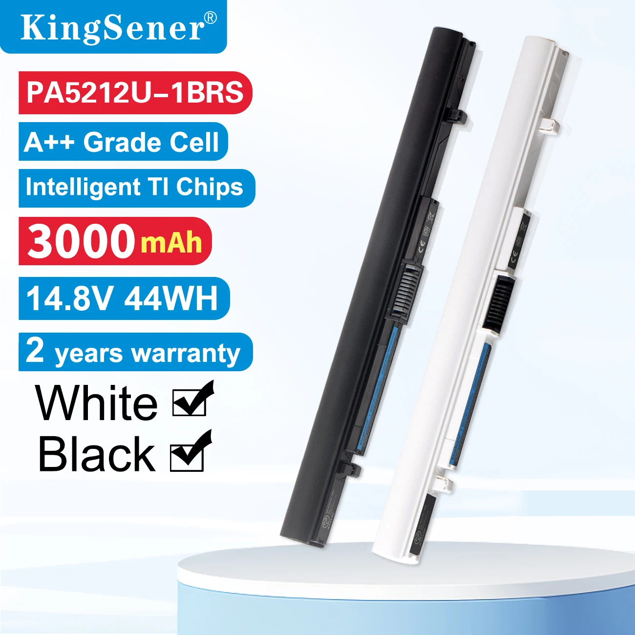 

Kingsener PA5212U PA5212U-1BRS Battery for Toshiba Satellite Pro A30 A40 A50 R4 R50 Tecra A40 A50 C40 C50 Z50 Portégé A30 Z20