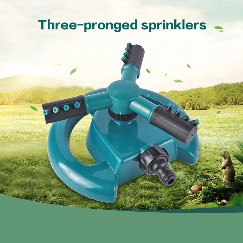 Automatic garden irrigation equipment Garden building Sprinklers Agricultural lawn sprinkler watering 360-degree rotating sprink