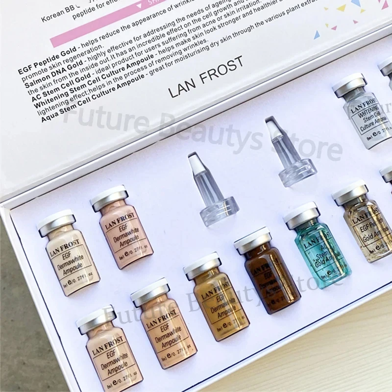 Korea 8ml BB Cream Glow Essence Kit Niacinamide/Peptide Foundation Persistent Moisturiser Sunscreen Rejuvenation Face Skin Care 6