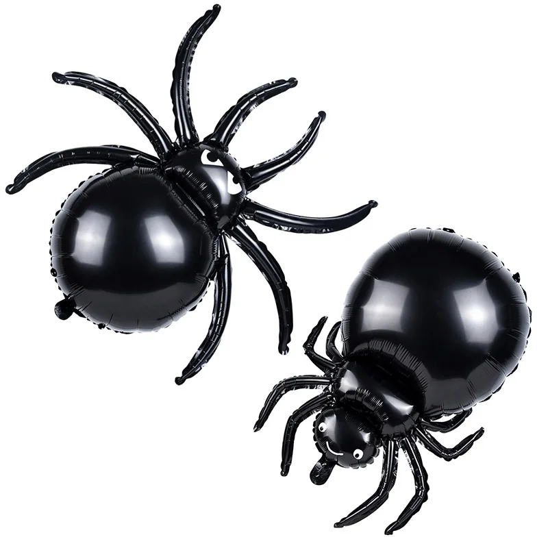 

1pc Giant Spider Balloons Black Spiders Foil Balloons Halloween Balloons Happy Halloween Party Decor Horror Birthday Supplies