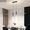 LED Pendant Light Smart Remote Control Adjustable Color Temperature Brightness Living Room Restaurant Hanging Lamp Home Light 1