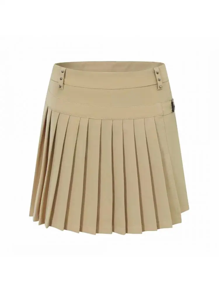 

Женская юбка для гольфа 2024, плиссированная юбка, универсальная Модная Повседневная Спортивная юбка для бадминтона и тенниса, Женская юбка