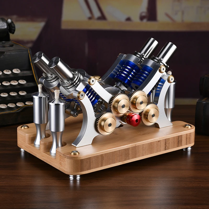 BMW R100-RS miniatuur motor 1:12 blauw BMW R100-RS miniatuur motor 1:12 blauw