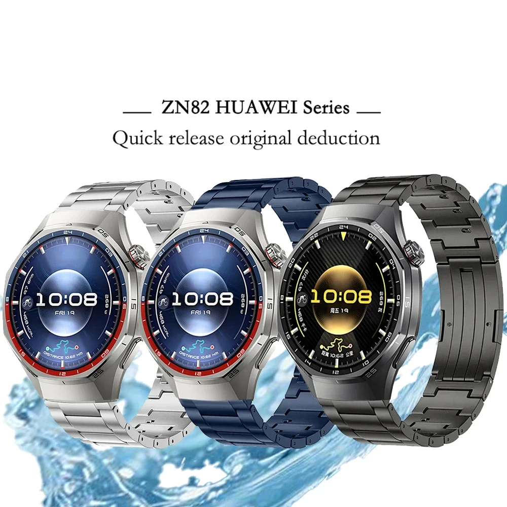 Premium 20/22mm Titanium Metal Wristband Bracelet