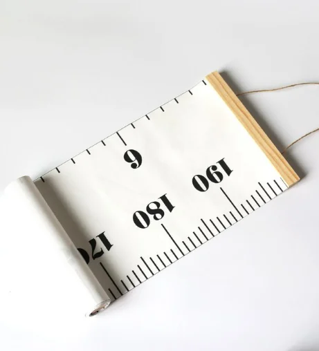 20*200cm Height Measure Wall Hanging Baby Child Kids Growth Chart Height Measure Ruler Wall Sticker for Room Home Bedroom Decor