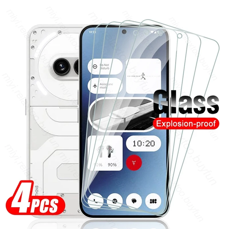 Nothingphone(2A) Vetro 4 Pezzi Vetro Protettivo Per Nessun Telefono (2A) 5G A142 6.7 "Protezione Dello Schermo Nessuna Cosa Telefono (2A) Phon 2 A A2