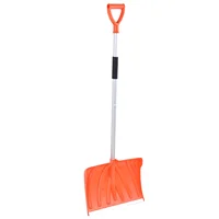 Snow Shovel Large Capacity D Shaped Handle Aluminum Alloy Plastic Material Detachable Assemblable Shovelling Tool Snow Shovel 2