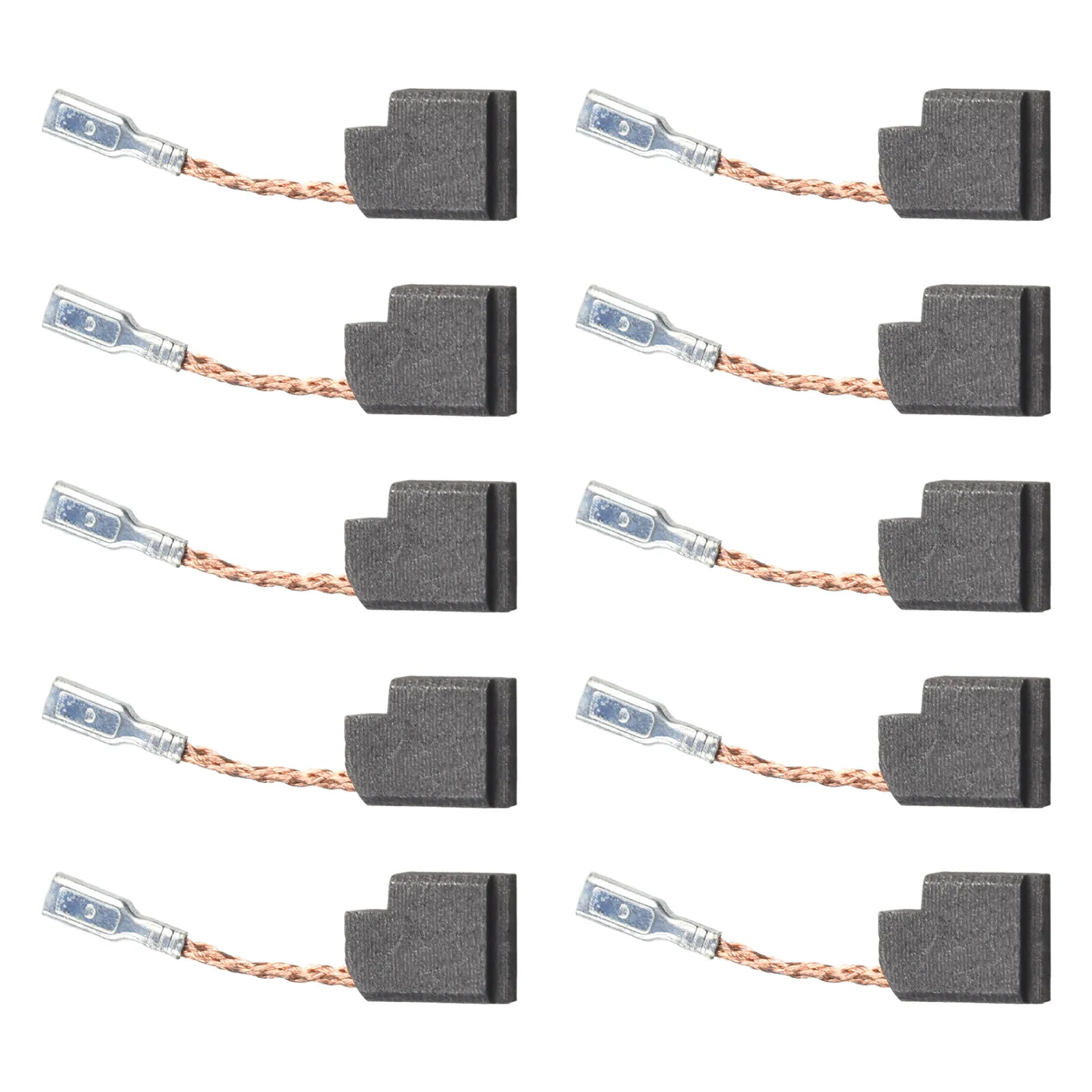 Precision engineered Carbon Brush For Replacements Compatible with D28110 D28112 D28402 DWE46151 Grinder (10pcs) artillery sidewinder x1 x2 and genius pro thermistor sensor replacements and 24v 64w heating cartridge with terminal parts