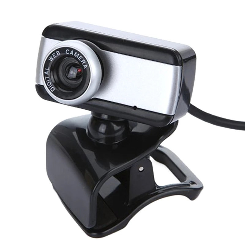 Laptop Computer Replacement Accessories Webcam Built-in Stereo Microphone PC Camera USB Camera Black Portable 1 pc webcam pc web camera computer camera