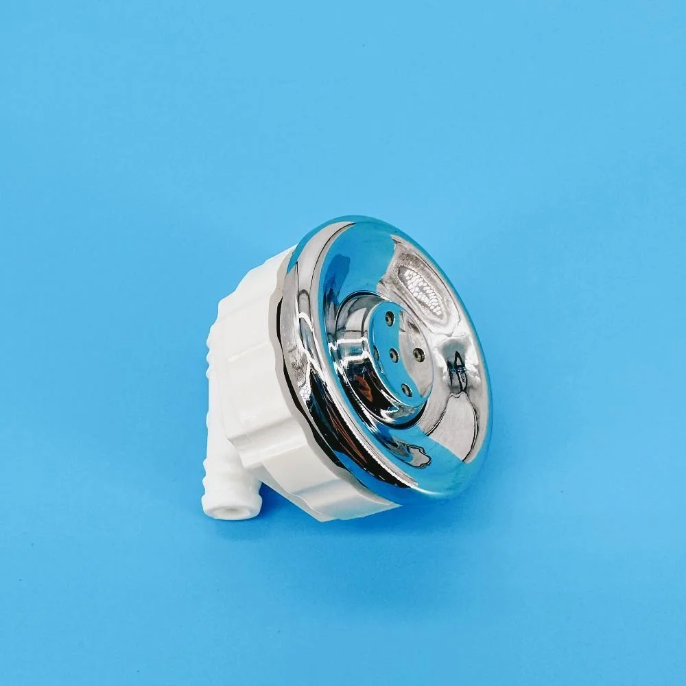 52mm Cover 11.5mm Water Massage Bathtub Shower Jet Nozzle ABS Cover Round Five-hole Needle Nozzle Nylon Base Bathtub Jet