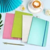 A5 Glitter Notebook, Hardcover 160 Pages Never Peel Off Sparkle Glitter Lined Journal for Women Girls Writing Note Taking Works 1