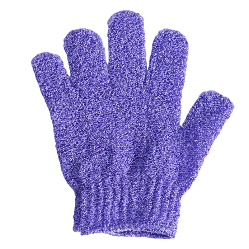 Shower Scrubber 2pc Bath Gloves Skin Wash Cloth Exfoliating Body Massage Sponge Back Scrub Moisturizing Spa