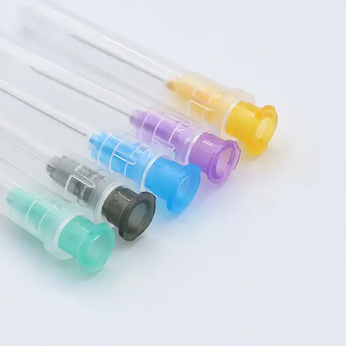 50pcs Pointed Injection Needle Dispensing Needle With Transparent Cap, Glue Tool, Individually Packaged Syringe Accessories - Image 4