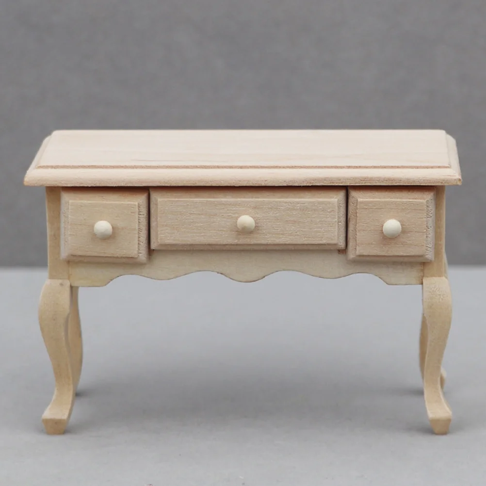 

Миниатюрная деревянная кухонная мебель, модель кухонного стола, игрушка для ролевых игр