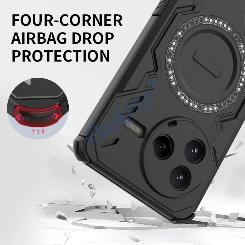Enhanced Magnetic Heat Dissipation Cooling Cover - Anti-Scratch Protection Case