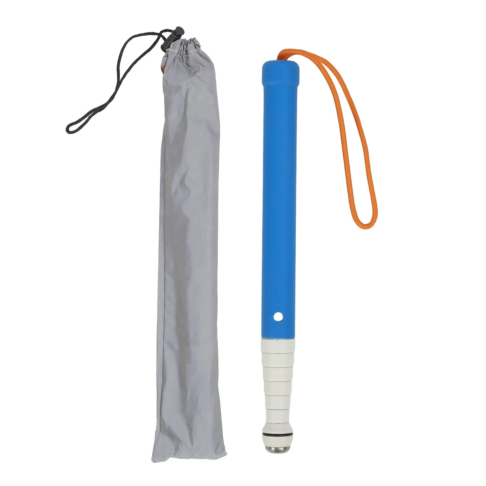 Blind Cane Reflective Titanium Alloy Foldable Easy Grip Lightweight Sturdy for Elderly Vision Impaired People Folding Blind Cane walking cane