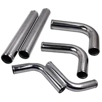 Universal 2.5" Turbo Intercooler Piping Kit with Silicone Hoses - Image 3