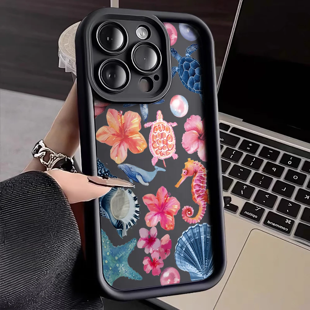 Ocean Starfish Phone Case - Elegant Marine-Inspired Design Cover