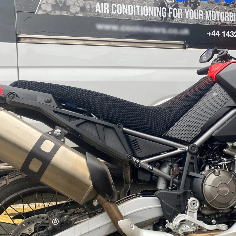 Tuareg 오토바이 3D 벌집 660 액세서리, Aprilia Tuareg 660 2021 2023 보호 시트 커버, 통기성 메쉬 쿠션