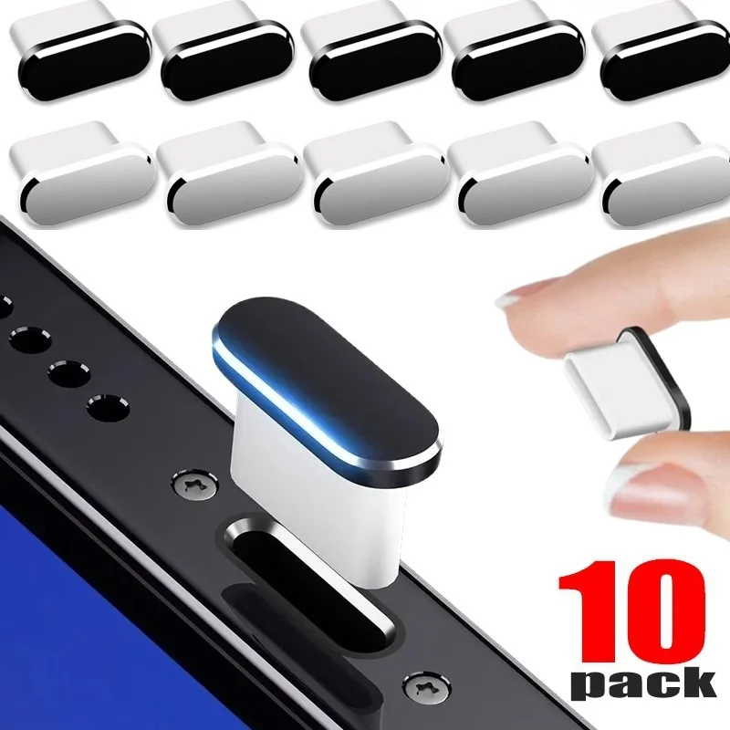 หมวกป้องกันฝุ่น USB-C สำหรับมือถือ