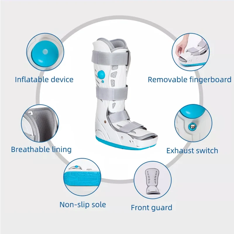 Air Cam walker boot ankle joint fixed support ankle sprain fracture walking artifact plaster shoe guard