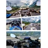 Accessories Kit for GoPro Hero 13 12 11 10 9 8 7 6 5 4 SJCAM AKASO Osmo Motorcycle Helmet Chin Mount Go Pro Insta360 6