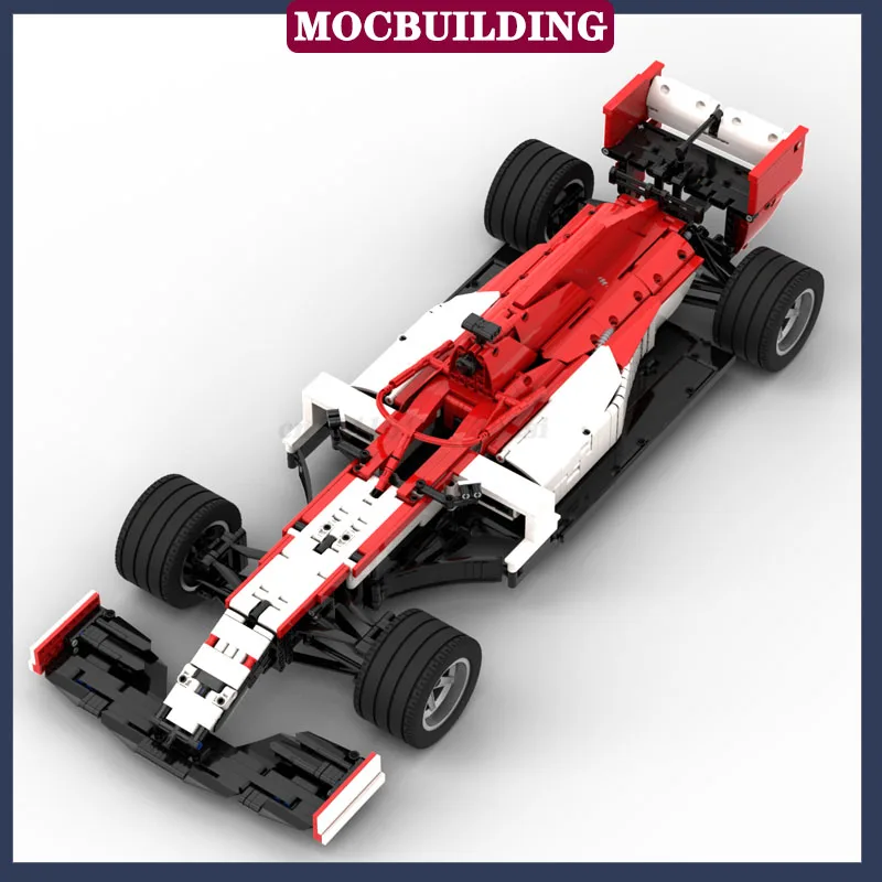 MOC ̽ 1:8    , F1 Ƽ ī, ҳ ÷ 峭, DIY  Ʈ