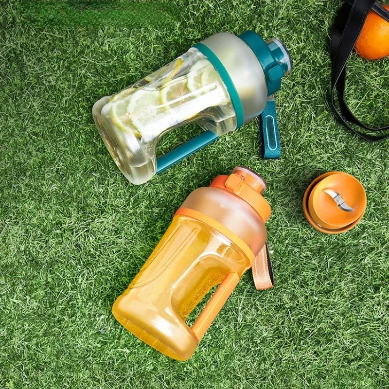 1L Electric Juicer Blender Portable Sports Juice Cup Wireless 2 in 1 TRITAN Accompanying Cup Rechargeable Smoothies Mixer 6