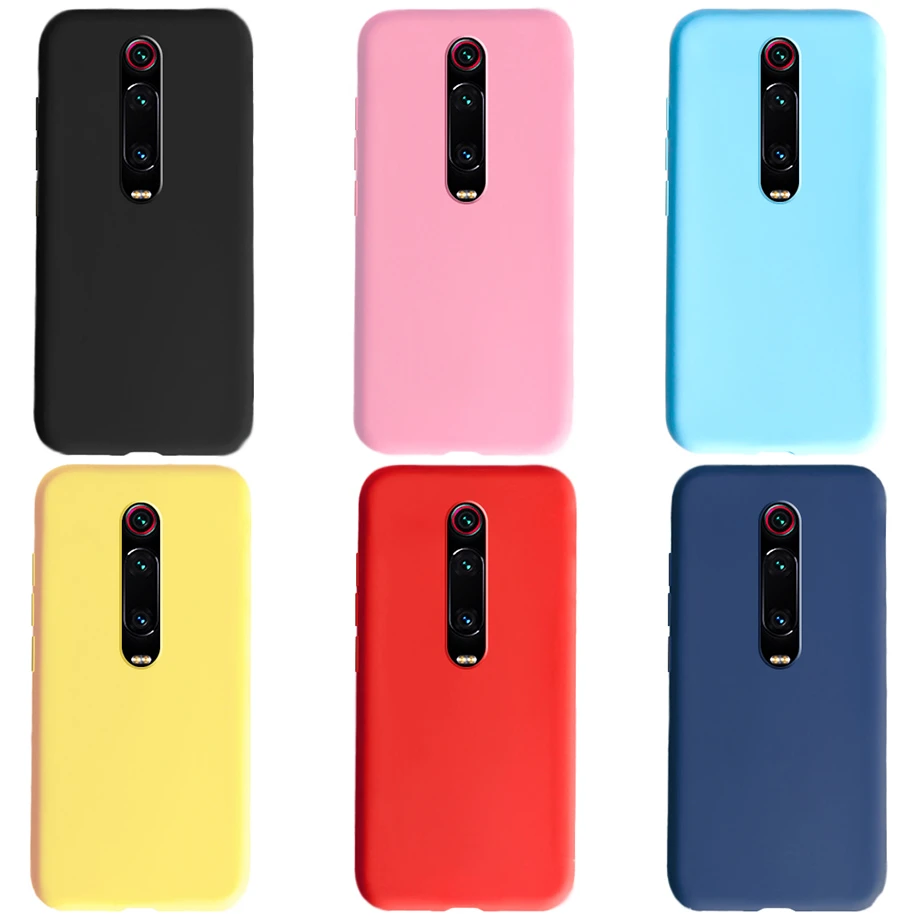 For Xiaomi Mi 9t Case Black Matte Soft TPU back Cover For Phone Protector Case Xiaomi Mi 9T Pro Xiaomi Mi9t Pro Cases