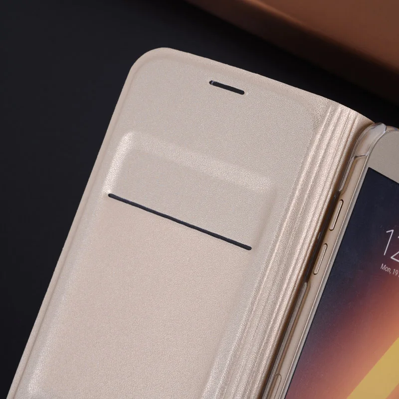 Elegant Leather Flip Cover Wallet Phone Case
