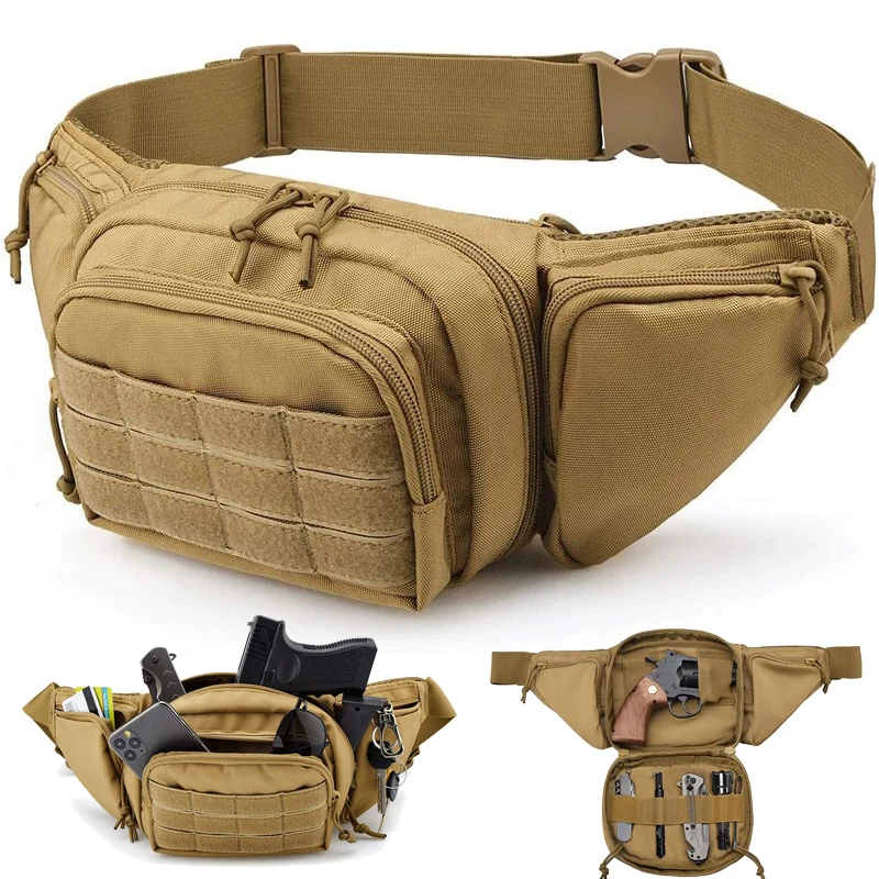 

Military Outdoor Sports Army Military Hunting Climbing Camping Belt Bag Tactical Men Waist Pack Nylon Hiking Phone Pouch Package