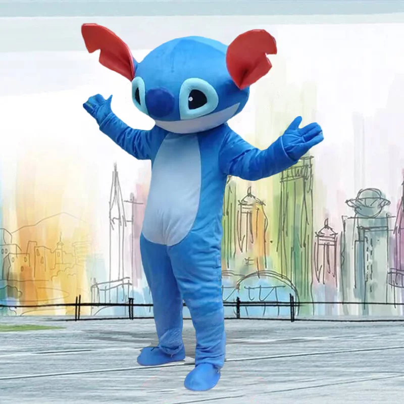 Lilo & Stitch Mascot Costume Adult Disney Cartoon Cosplay