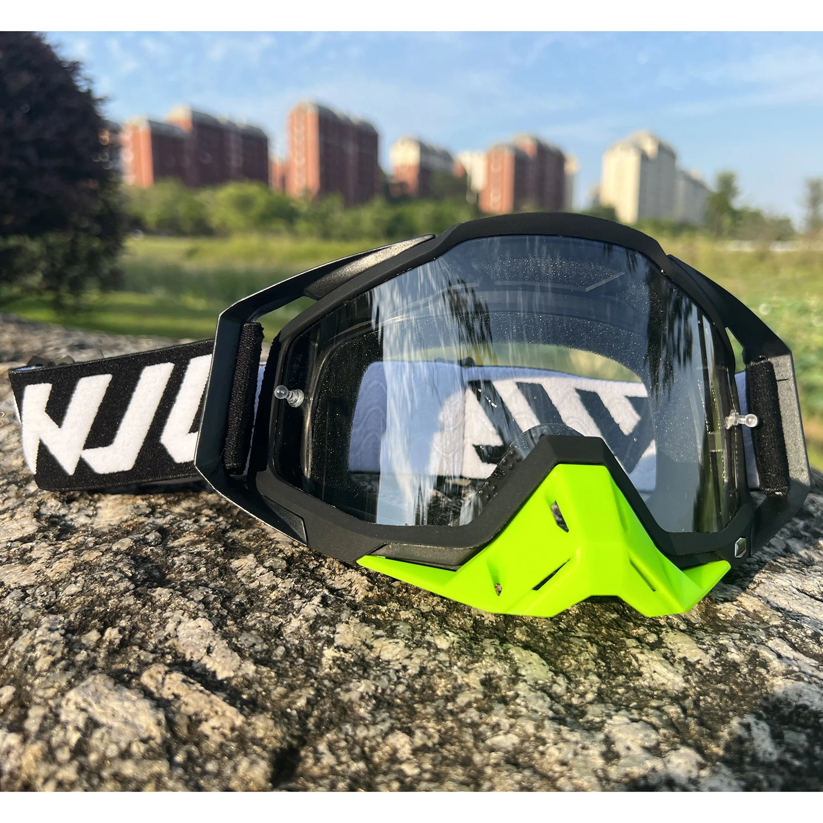 JTLB Motocross Brille - Kratzfeste Schutzbrille Für Motorrad & Dirt Bike