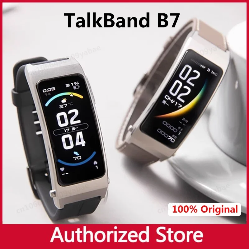 Huawei-TalkBand-B7-Smart-Wristband-Bluetooth-Headset-2-in-1-Heart-Rate ...
