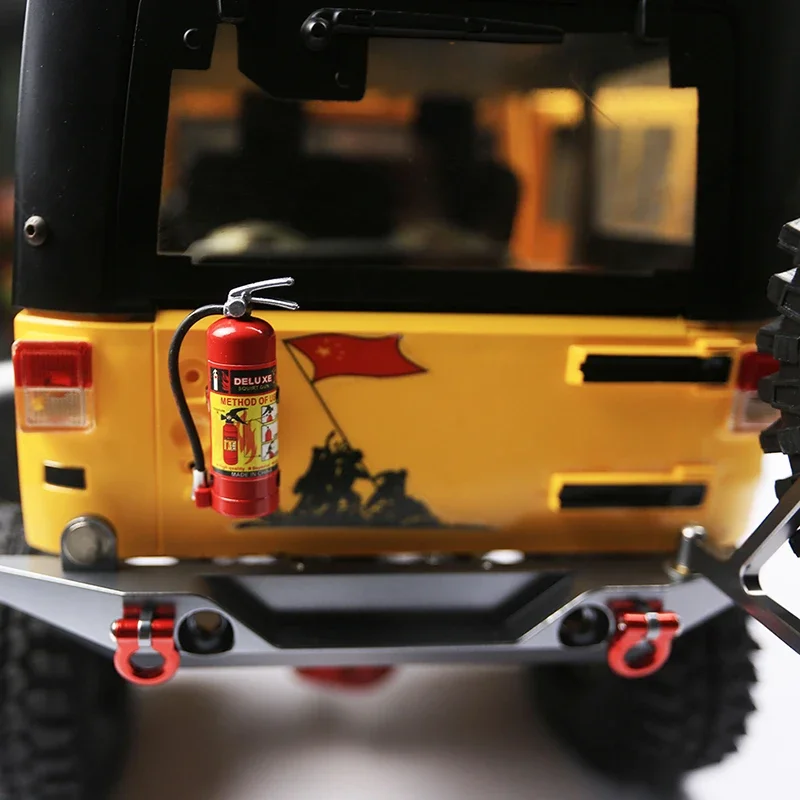 RC Parts Parts Fire Extinguisher Model For Axial SCX10 TRX4 Fire Extinguisher Model RC Parts Toys For Children 1/10 RC Crawler Accessory