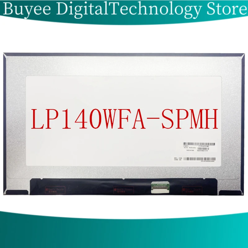 Schermo LCD LED IPS 14" FHD Opaco Per Lenovo - FRU 02HL712 P/N SD10U40214