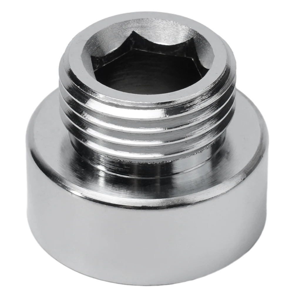 Shower Hose Reducer Shower Head Adaptor 3/4'' Female To 1/2'' Male Chrome Plated Hose Reducing Bush