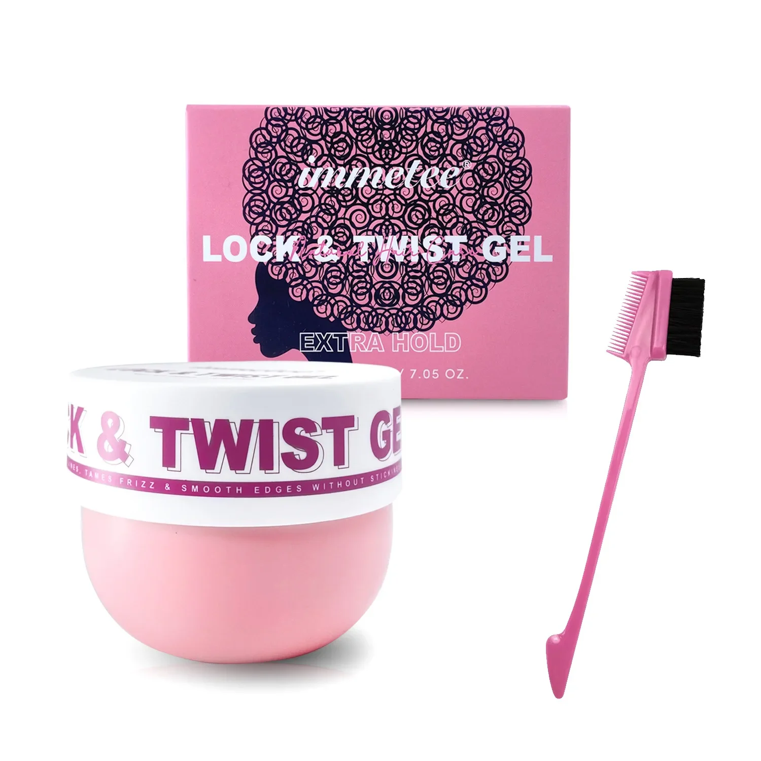 젤 200g Capacity Dirty Braids Styling Braiding Gel Edges Control Hair Shaping Cream Biotin Anti Break Hair Wax Care