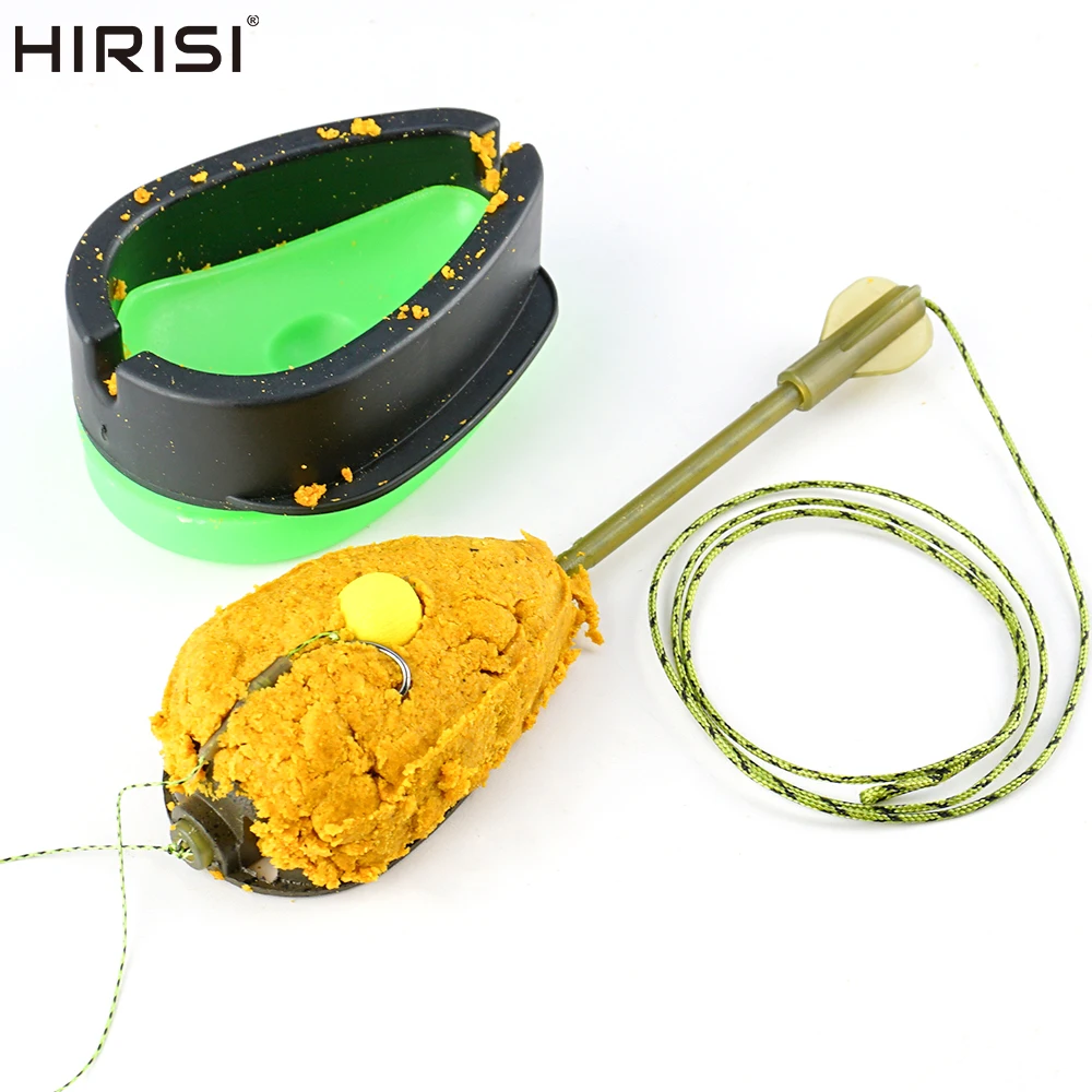 Hirisi 30g 40g 50g 60g Karpfen Angeln Methode Feeder und Form Karpfen Angeln Tackle Set Köder käfig Korb Köder Angeln Zubehör ﻿